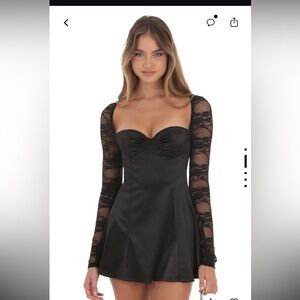 Lucy in the sky Black dress IRL pic included